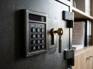 Mở Khóa Két Sắt Điện Tử Hết Pin, Liệt Bàn Phím Tại Nha Trang